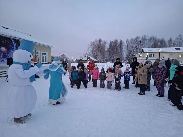 Открытие новогодних праздников